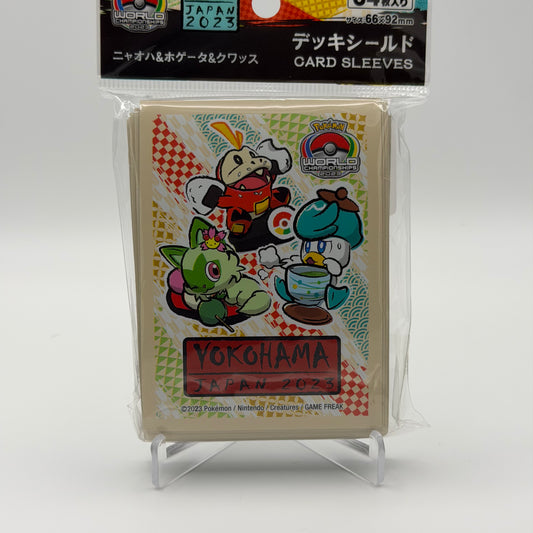 Pokémon World Championships 2023 Yokohama Card Sleeves Exclusive