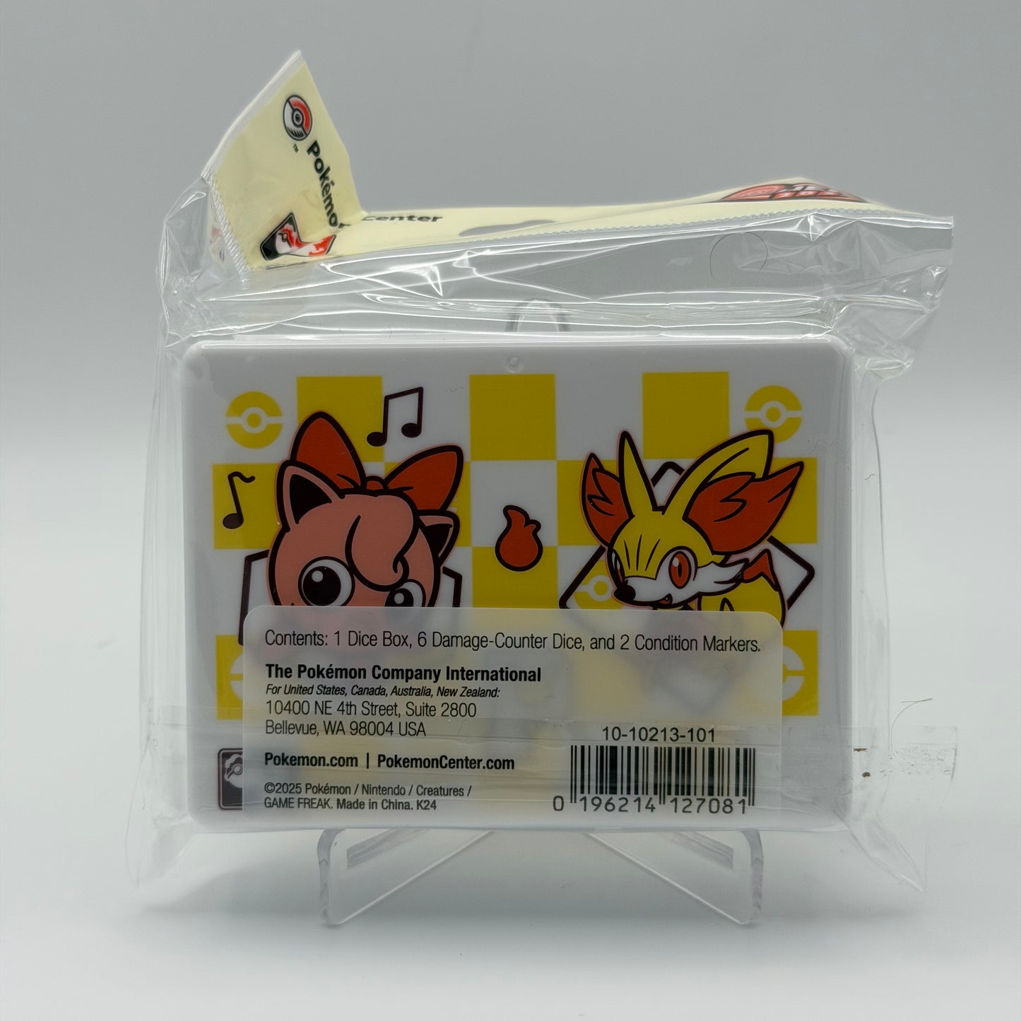 Pokémon World Championships 2025 Anaheim Exclusive Dice Box