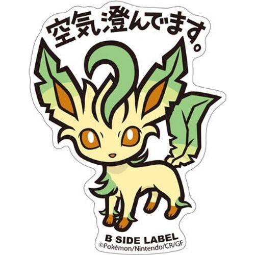 Leafeon - Pokemon B-Side Label Water Proof Sticker
