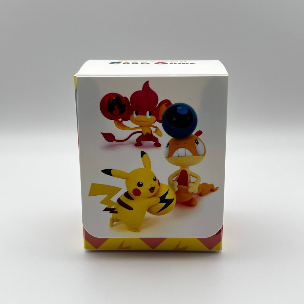 Black & White BW3 Pikachu Pansear Scraggy Deck Box Japanese Pokemon