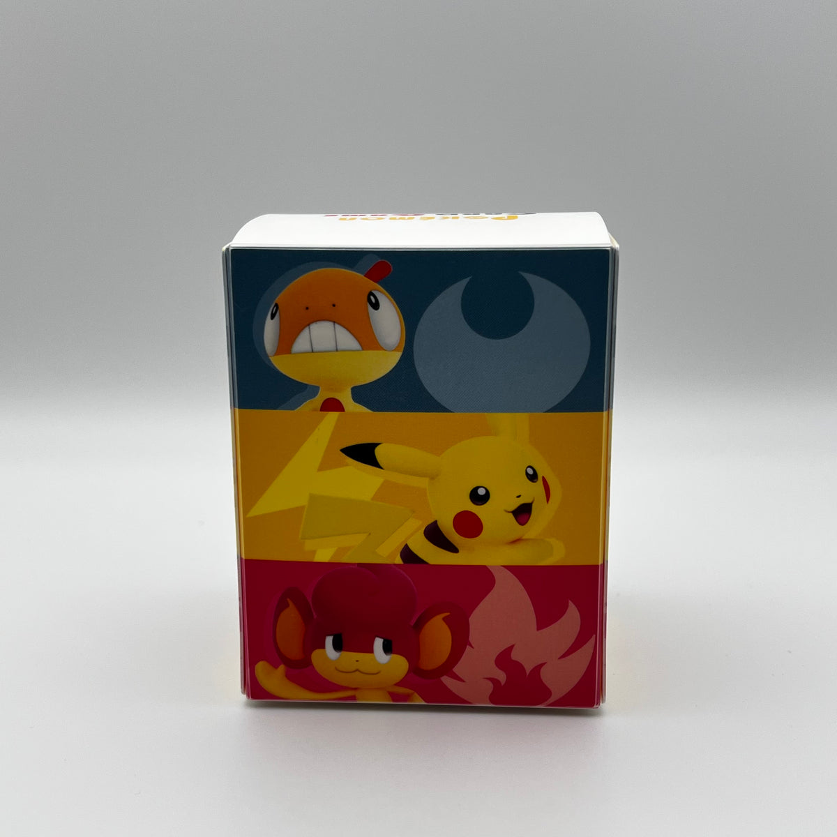 Black & White BW3 Pikachu Pansear Scraggy Deck Box Japanese Pokemon