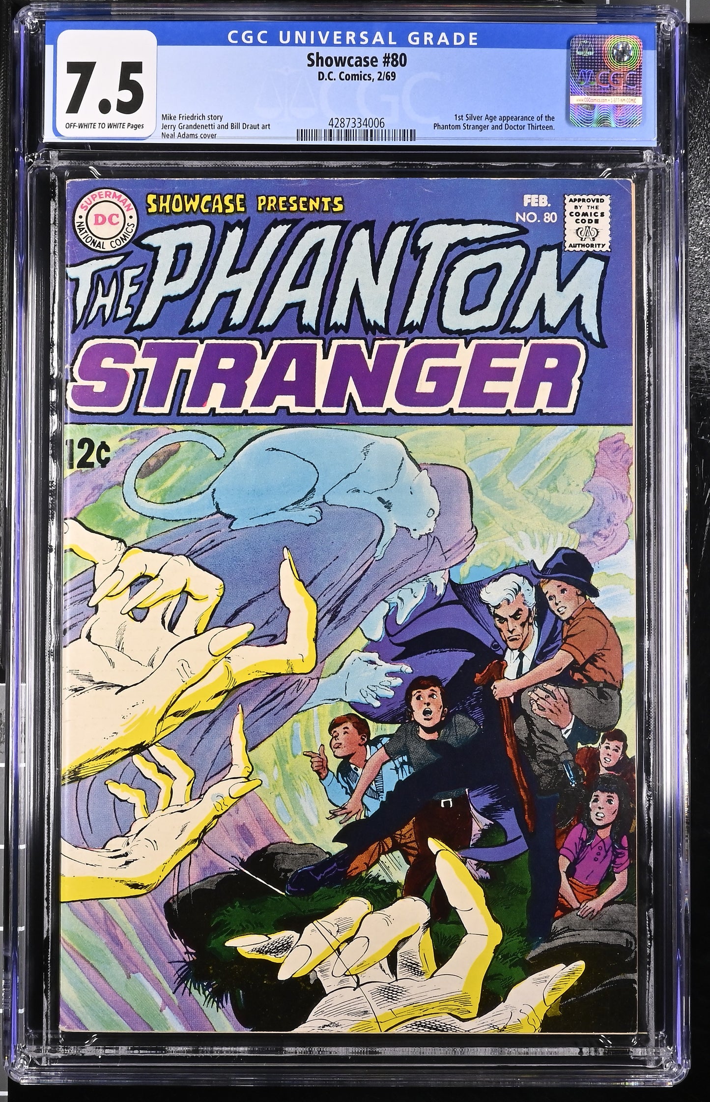 Showcase #80 CGC 7.5 2/1969 DC Comics | 1st Silver Age Phantom Stranger