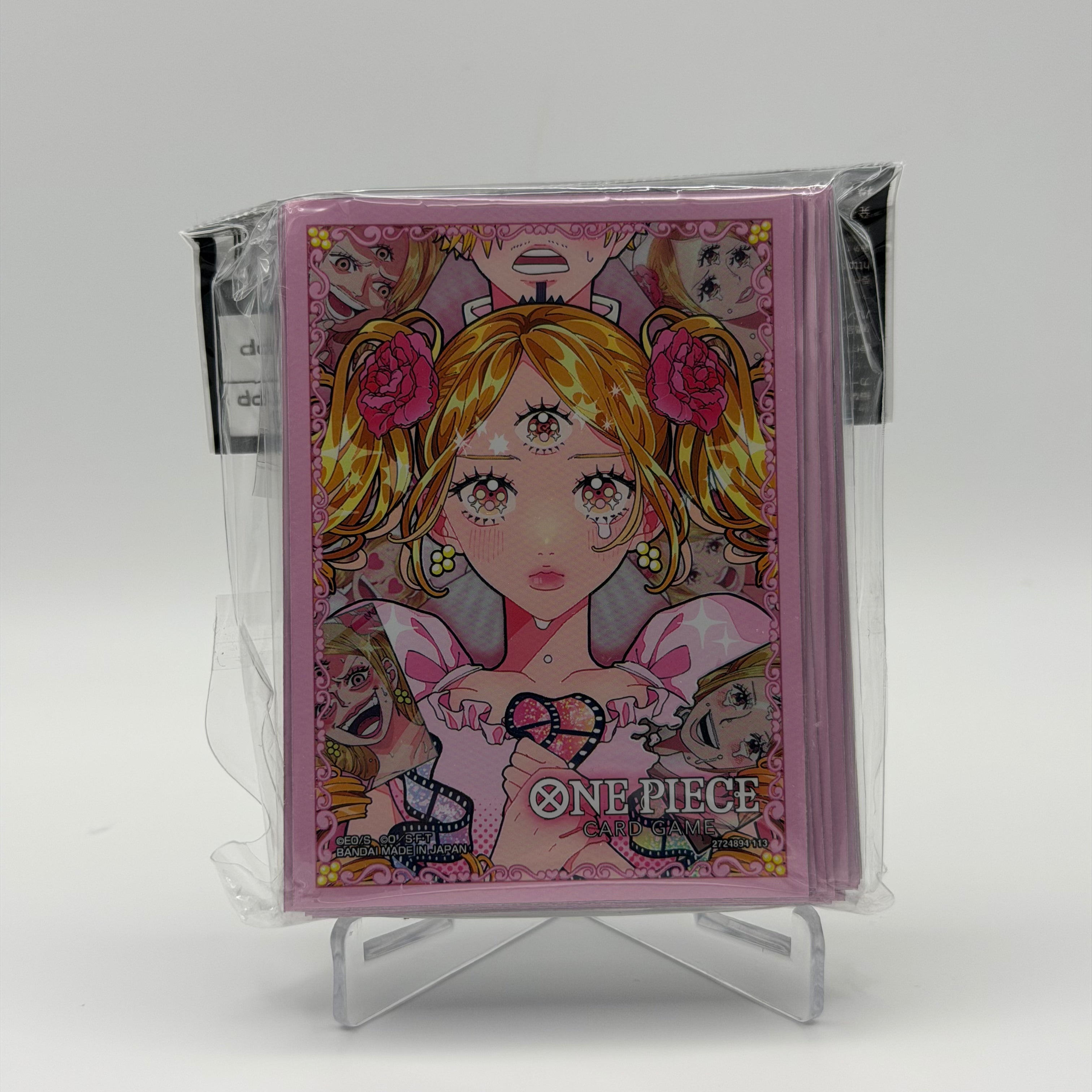 Charlotte Pudding One Piece Card Game Official Sleeve Bandai Limited Edition