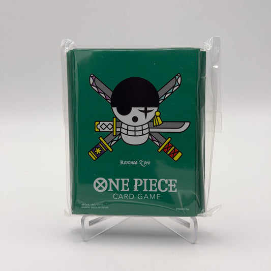 Roronoa Zoro One Piece Card Game Official Sleeve Bandai Limited 70 Count