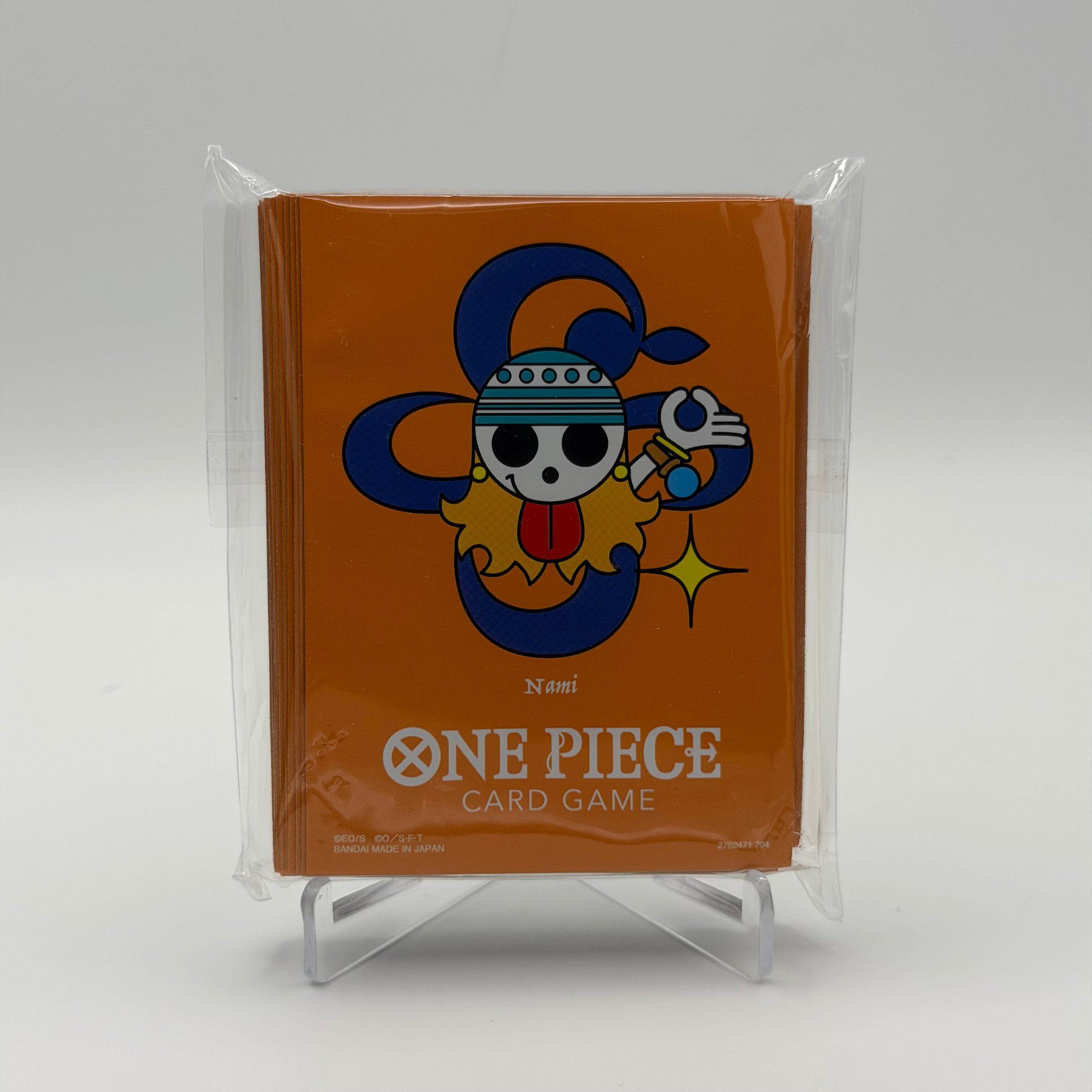 Nami One Piece Card Game Official Sleeve Bandai Limited 70 Count