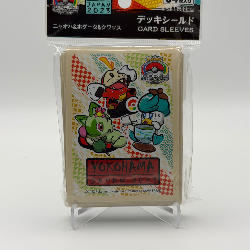 Pokémon World Championships 2023 Yokohama Card Sleeves Exclusive