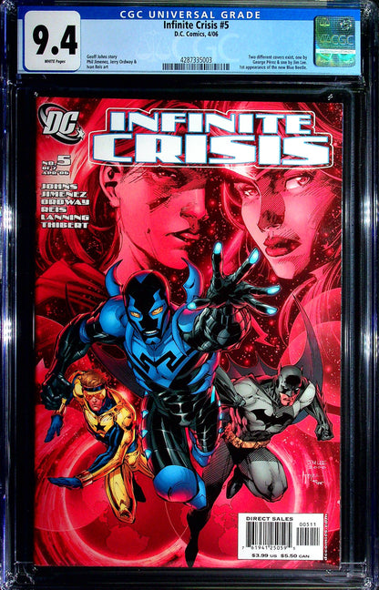 Infinite Crisis #5 2006 DC Comics | 1st appearance of Blue Beetle