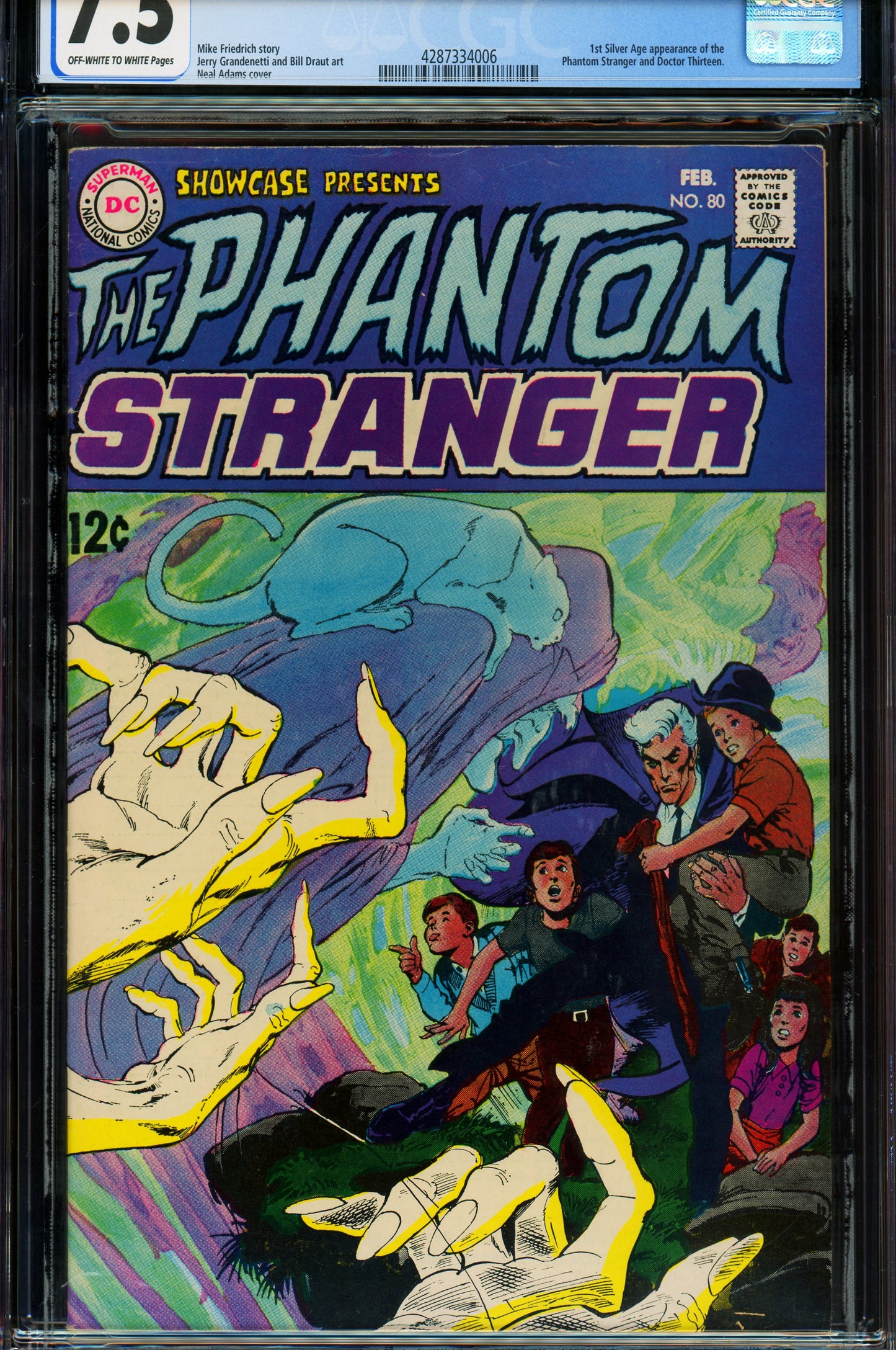 Showcase #80 CGC 7.5 2/1969 DC Comics | 1st Silver Age Phantom Stranger