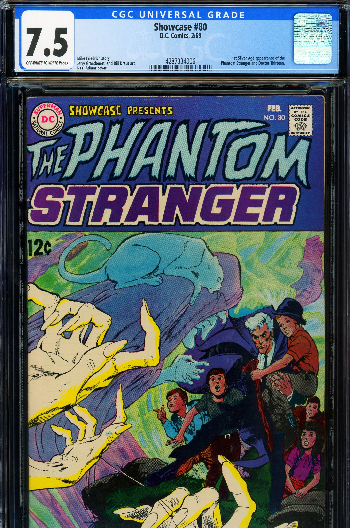 Showcase #80 CGC 7.5 2/1969 DC Comics | 1st Silver Age Phantom Stranger