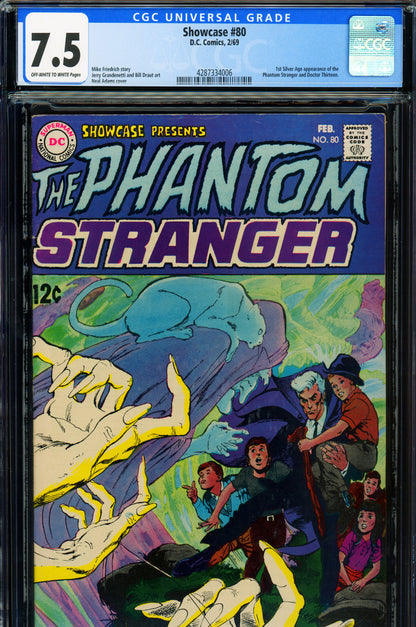 Showcase #80 CGC 7.5 2/1969 DC Comics | 1st Silver Age Phantom Stranger