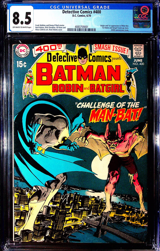 Detective Comics #400 CGC 8.5 1970 DC Comics | 1st appearance Man-Bat